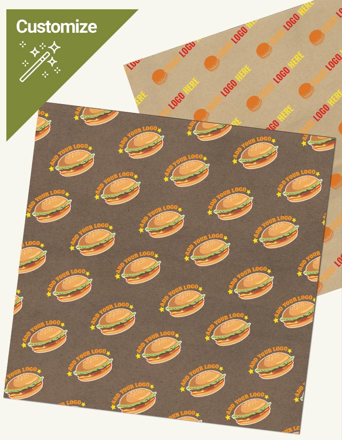 custom-printed-greaseproof-paper-5-x-5-Kraft-customize